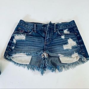 Hollister short denim size 0